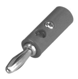 Plug banana 4mm blk rnd scr-ty k296103bk
