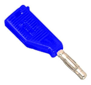 Plug banana 4mm blu ret top-st k296108-blue