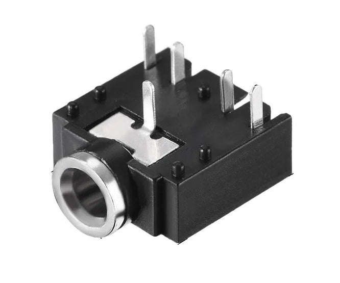 Socket 3.5 stereo cc r/a pcb 3p k3610a