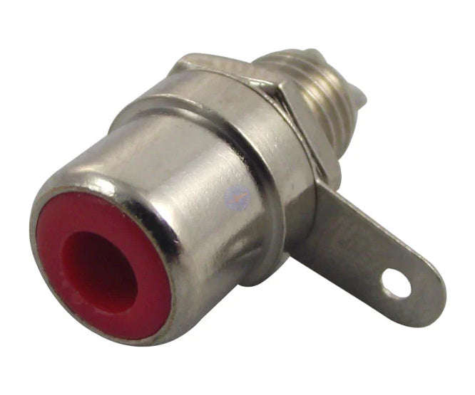Socket rca p/mnt red k365-rd