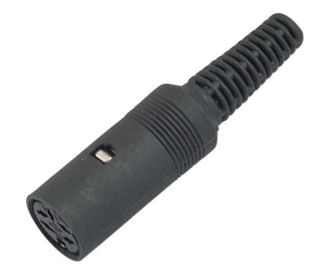 Socket din 5w 180d in-line k3690c