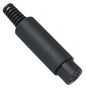Socket mini-din 4w i/l k3693b k3693b