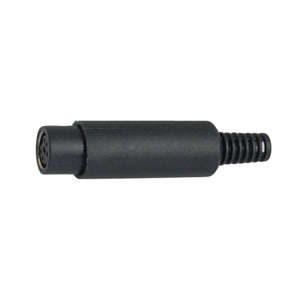 Socket mini-din str 6w w/sleev k3693f