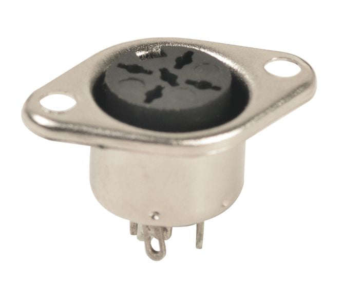 Socket din 5w i/l 180 deg k3710e