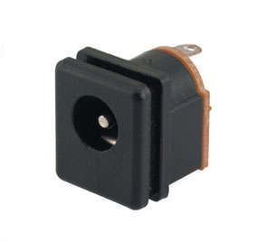Plug / plug dc-power 2.5x09 squ p/mnt k375f