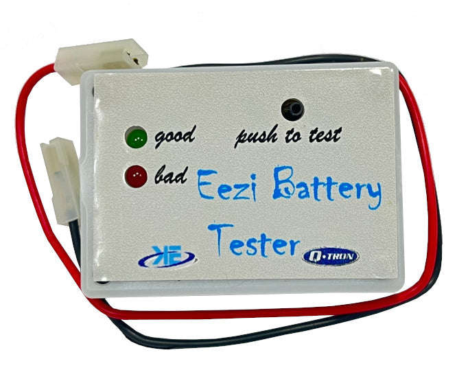 Battery tester 12v sla led + reset button max 3-sec 70x50x24mm ke02-006-a