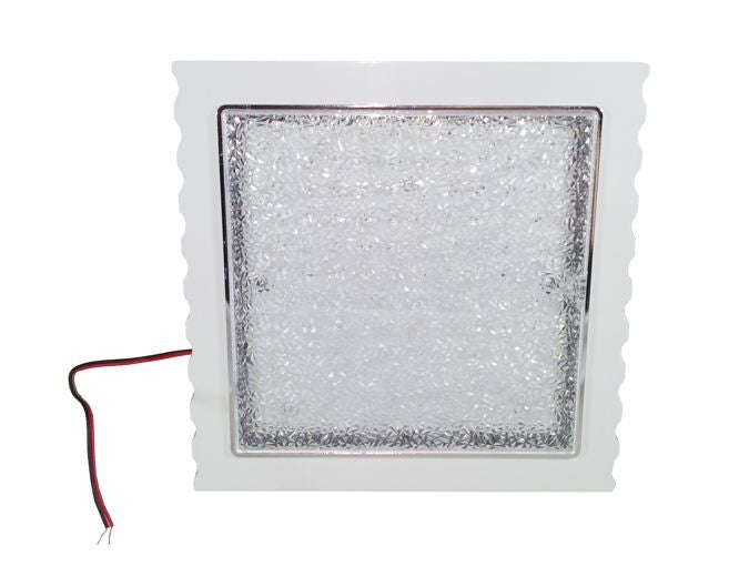 Led light fitting 10w 12-24v 250x250mm surface mount knled-cs-m