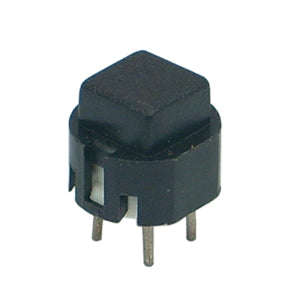 Pcb tactile switch spst 0.1a black square head 240121