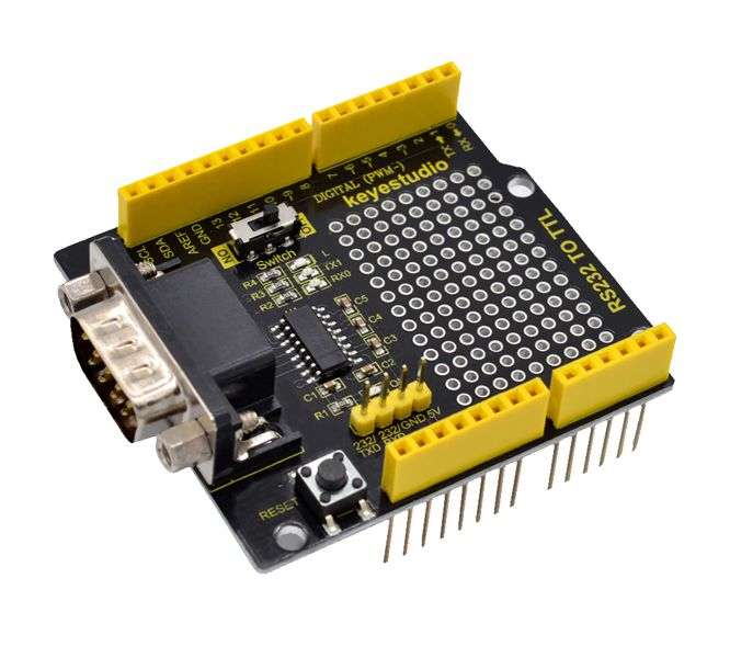 Rs232 to ttl interface conversion shield ks0406