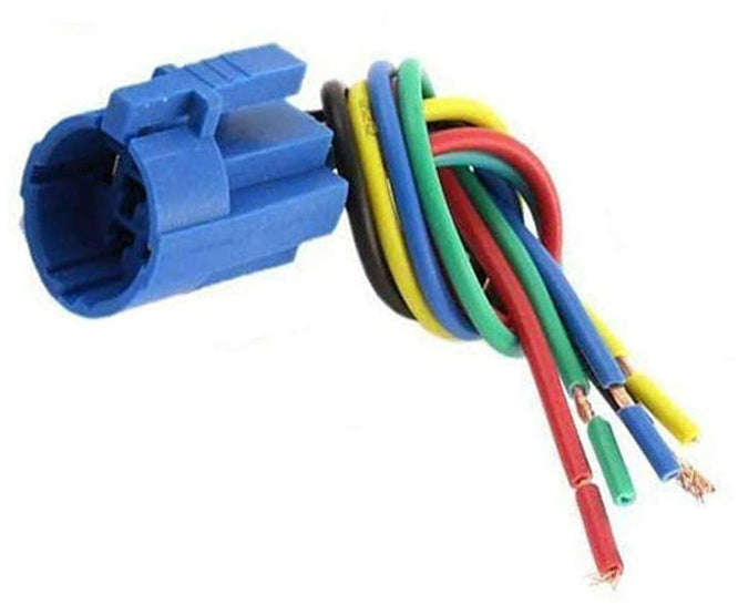 19mm pigtail wire connector socket for push button switch l19-hs5