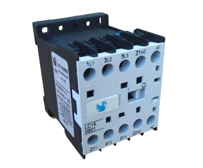 Contactor mini 6A 12VAC coil (n/c) CO-LC1-K0601-12V