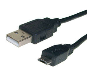 Lead usb a plug to micro b plug 1.5m 190266