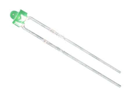 Led 1.8mm green high head 400-600mcd 181420
