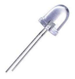 Led 10mm cl-rd rnd 1k8mcd 28mm 30-deg 200747