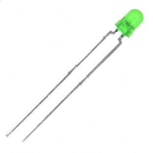 Led 3mm di-green rnd 40mcd 35d tb bl-b2141-tbs18a