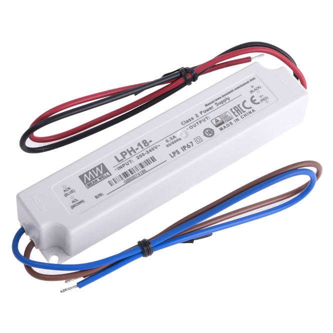 Power supply enc led cv i=220v o=36v 0.5a lph-18-36