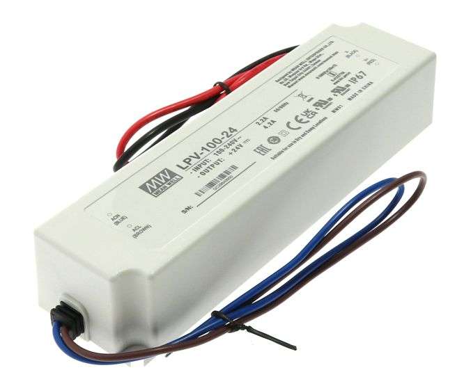 Power supply led driver i=220 o=48v 2.1a lpv-100-48