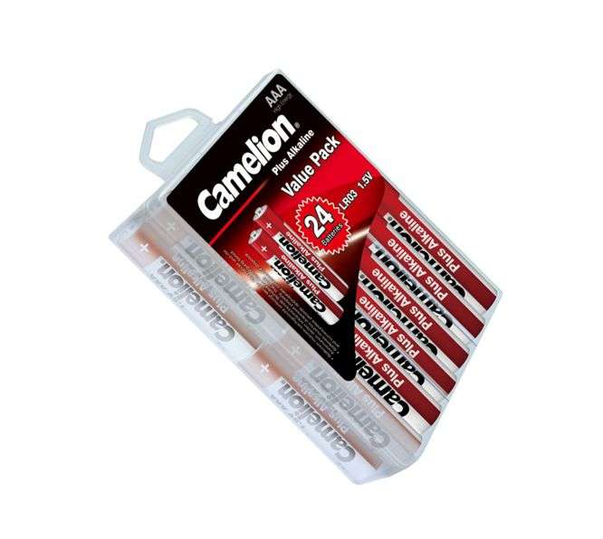 R03/aaa battery 1.5v 1.1a 24/pack alkaline plus lr03-pbh24