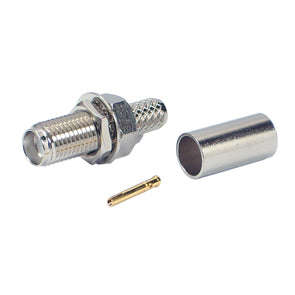 Sma-socket crimp rg58 5mm, thread 10mm long m5006l