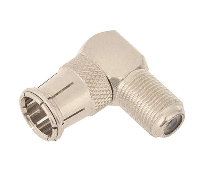 Adapter f-socket to f-plug r/a m5640