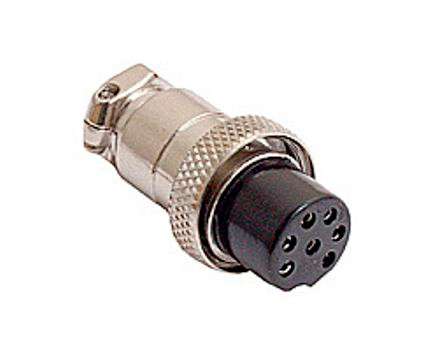 M16 7w mic-socket 5a 125v aviation connector m5900f