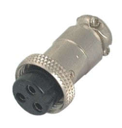 M16 3w mic-socket 5a 125v aviation connector m5900b