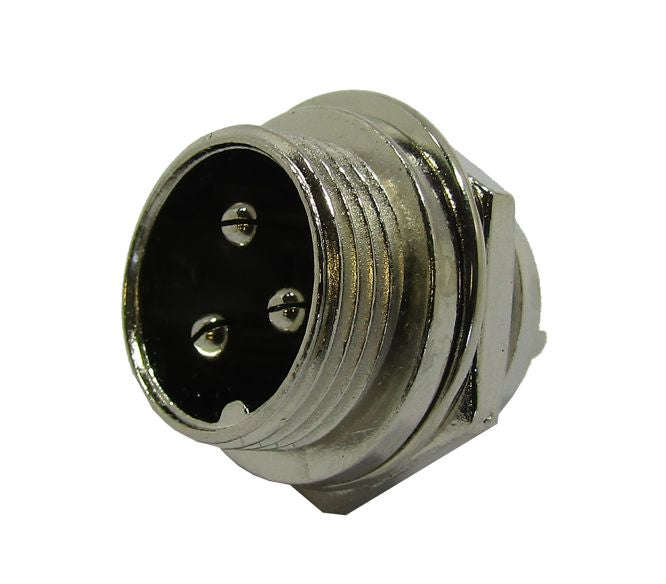 M16 3w p/m-mic-plug 5a 125v aviation connector m5902b
