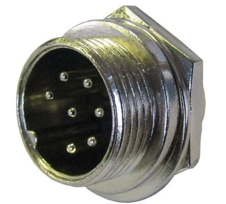 M16 7w p/m-mic-plug 5a 125v aviation connector m5902f