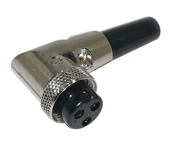 M16 socket r/a 3-pin for microphone m590300b
