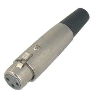 Socket in line 4-way xlr m5907b