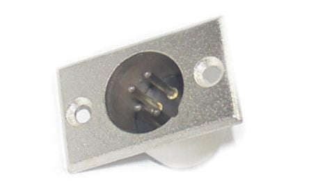 Plug p/mnt 4-pin xlr m5910b