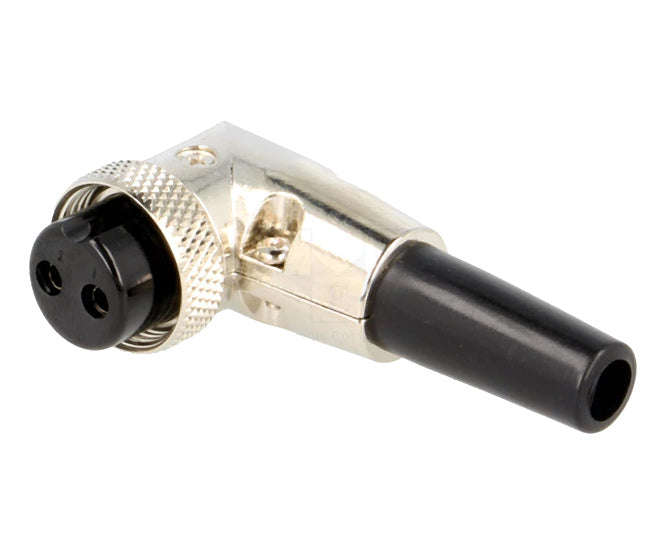 Mic socket connector r/a 2w m59113a
