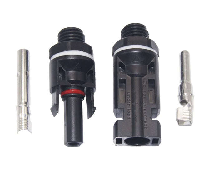MC4 panel mnt solar conn set plug+socket MC4-PM-SET