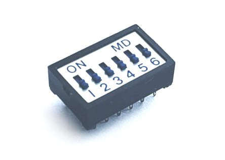 Dip switch 6-pole md-06z