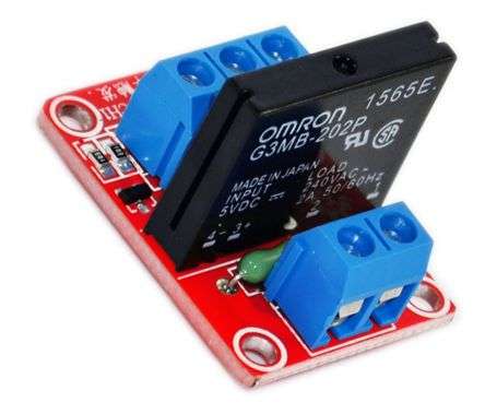 Solid-state relay (red) 240vac 2a md0274