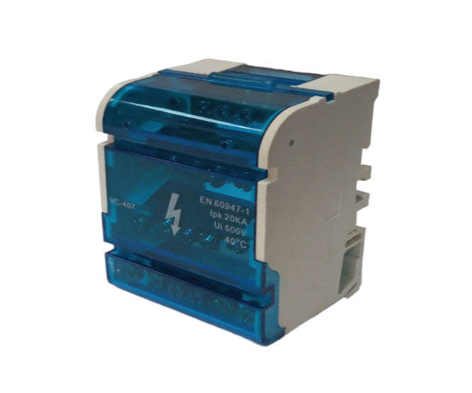Modular distribution block 4BAR 125A MDB-VC-407