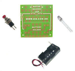 Demo kit flash led - unassembled no bats me15-002h