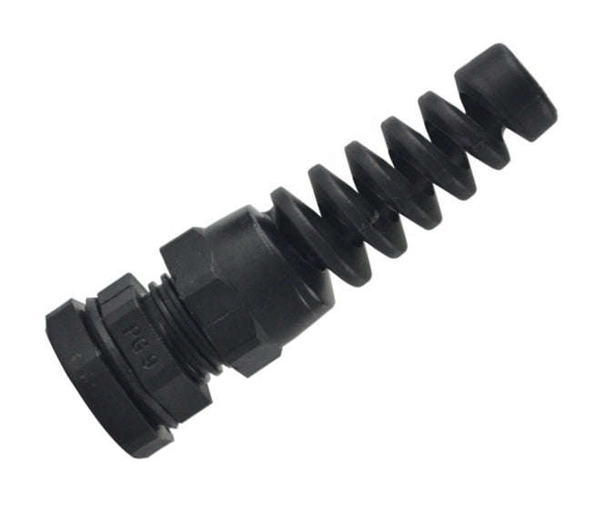 Compresion gland pg7 str/rel4-6.8mm thread od=12.5mm bk mgb12s-p-07b