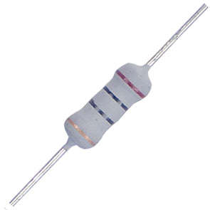 Resistor 2w round m/o 5% 0e33 - debulk mof200-0e33-j
