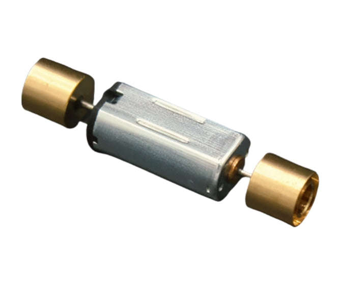 Mini motor for model train w/brass wheels fk-n30sfl