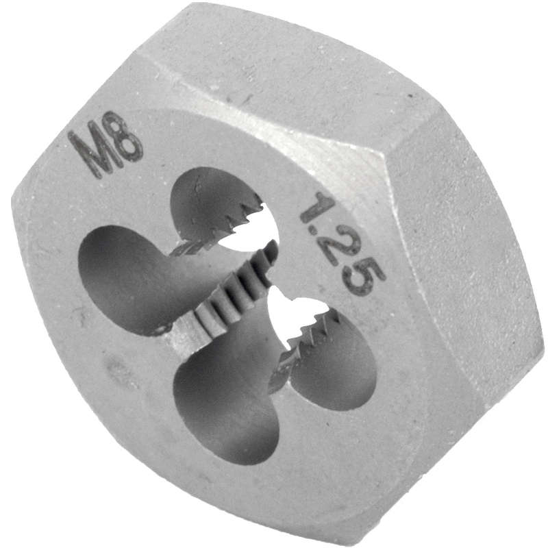DIE CARB.STEEL 8X1.25MM CARDED