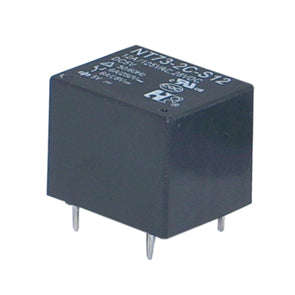Relay pcb-mount spdt 12a 12vdc rect 5pin nt73-2c-s12-dc12v0.36