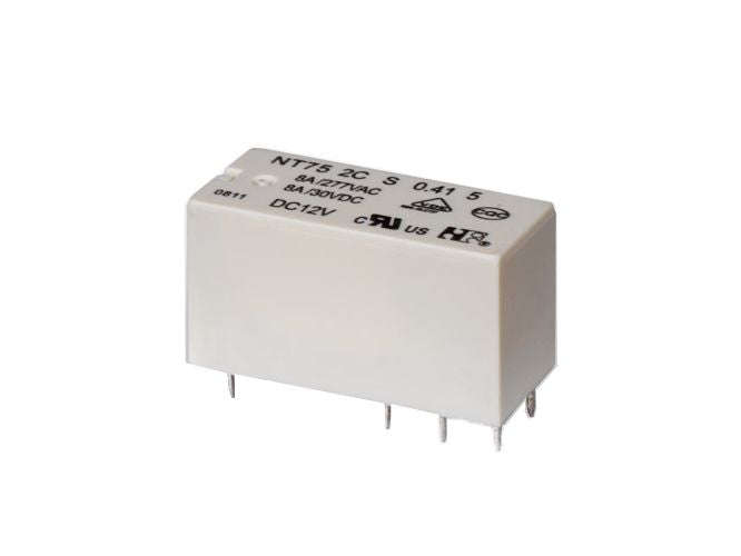 Relay dpdt 8a 9vdc rect 8pcb nt75-2cz8dc9v0.415
