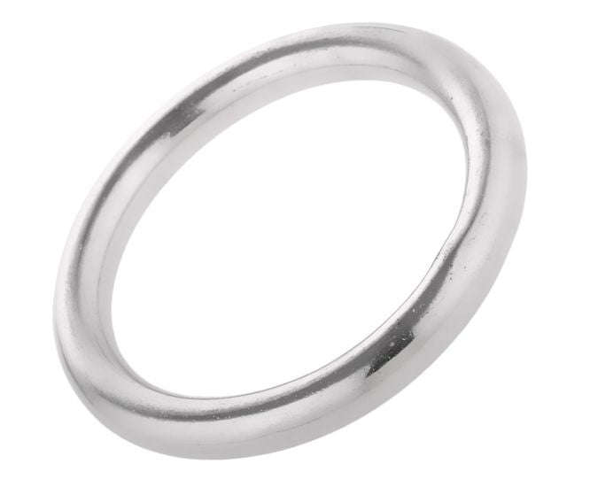 Zinc alloy o-ring seal 25x2mm silver number 7