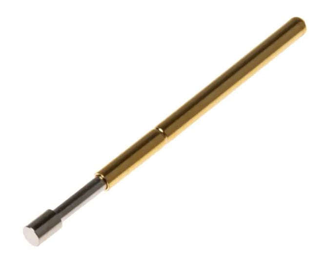 Spring loaded probe / 1.5mm flat contact 3a l=33mm cil-p100-f-4r