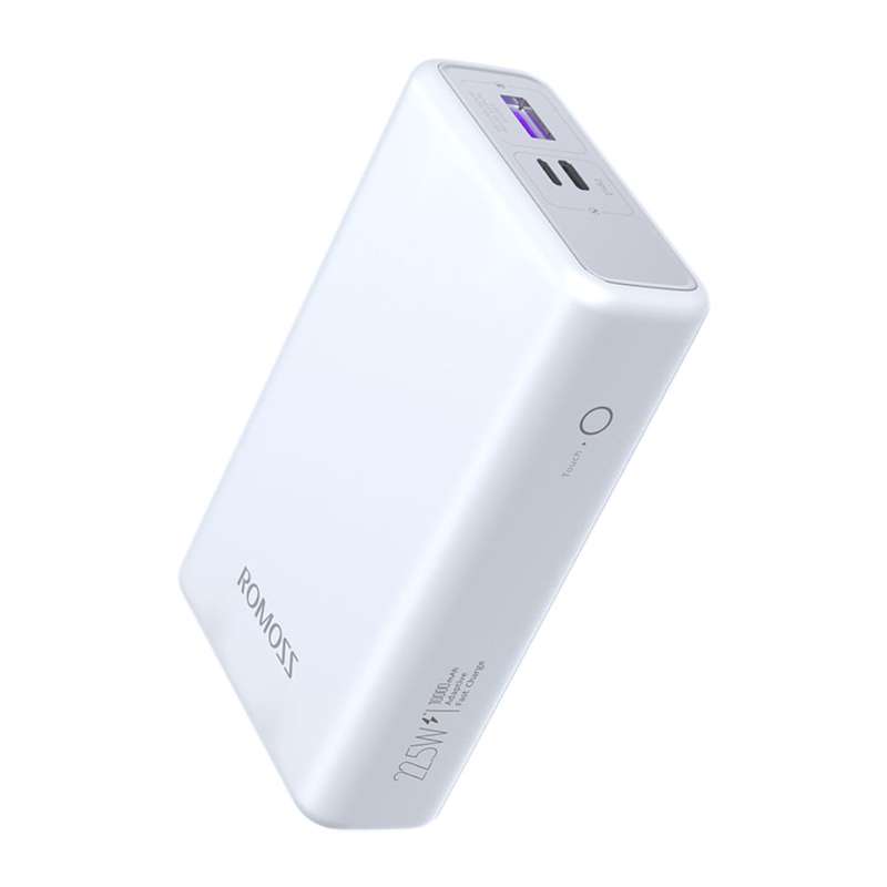 Romoss PAC10 10000mAh 20W Fast Charge Power Bank  White