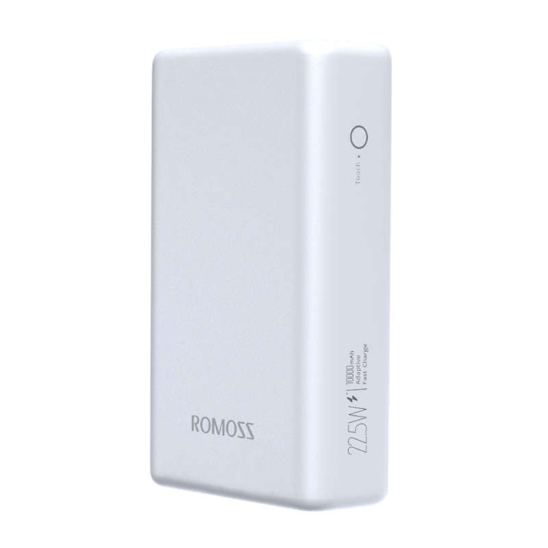 Romoss PAC10 10000mAh 20W Fast Charge Power Bank  White