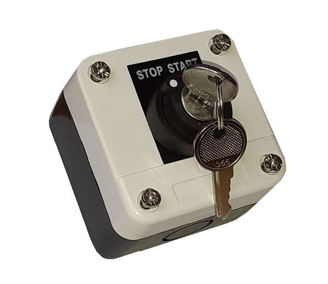 Push button station switch key start/stop PB-ADP2-B144
