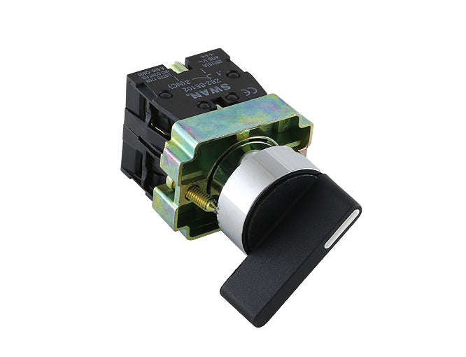 Switch selector long 2pos spring RIGHT-LEFT n/o n/ PB-ADP2-BJ45