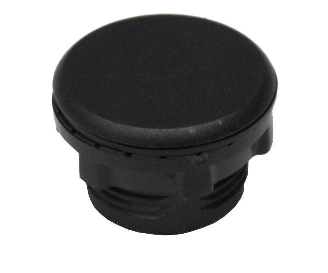 Push button blank 22mm black pb-xb2
